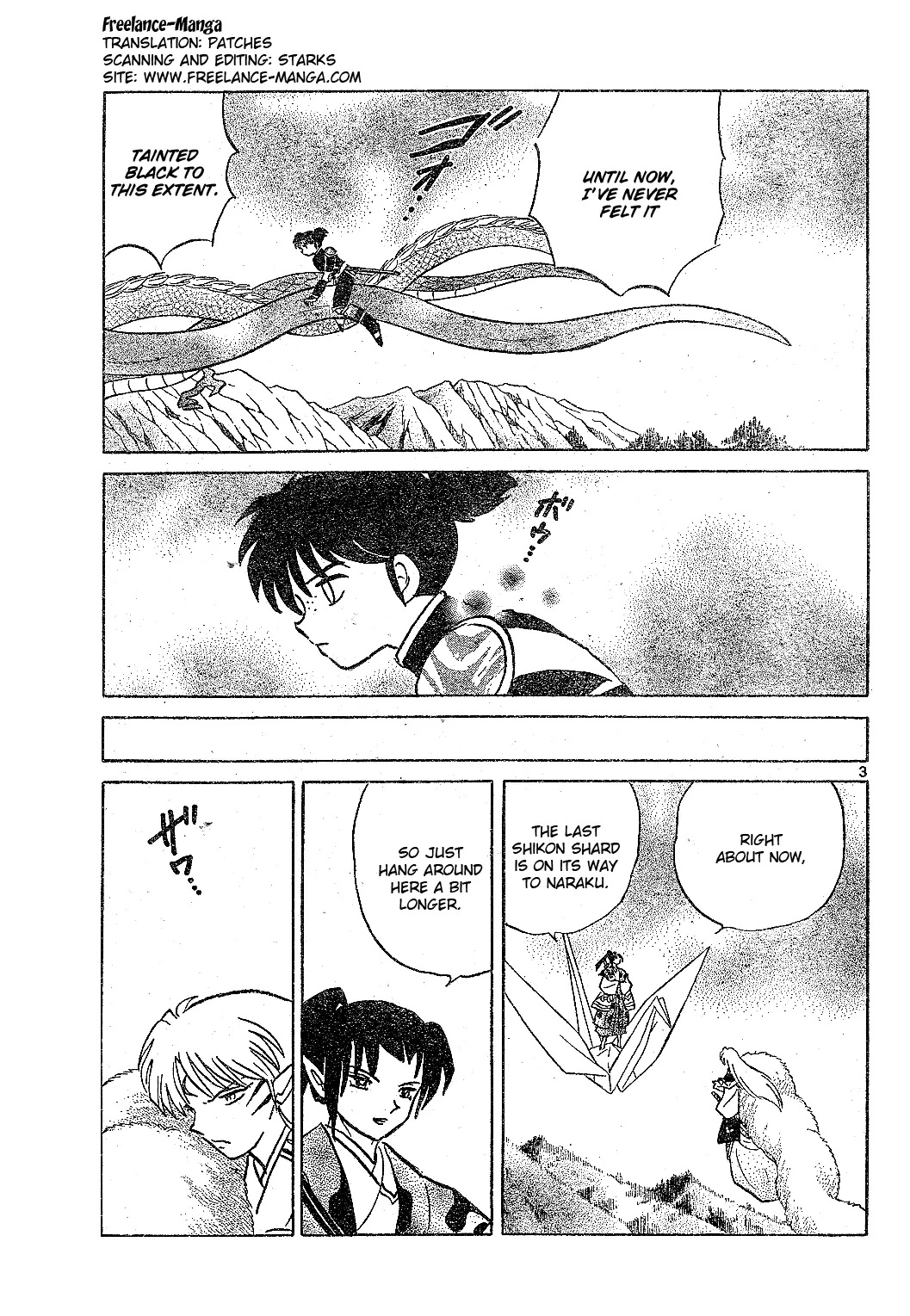 InuYasha Chapter 523 page 4 - Chapter 523: Sango's Wish