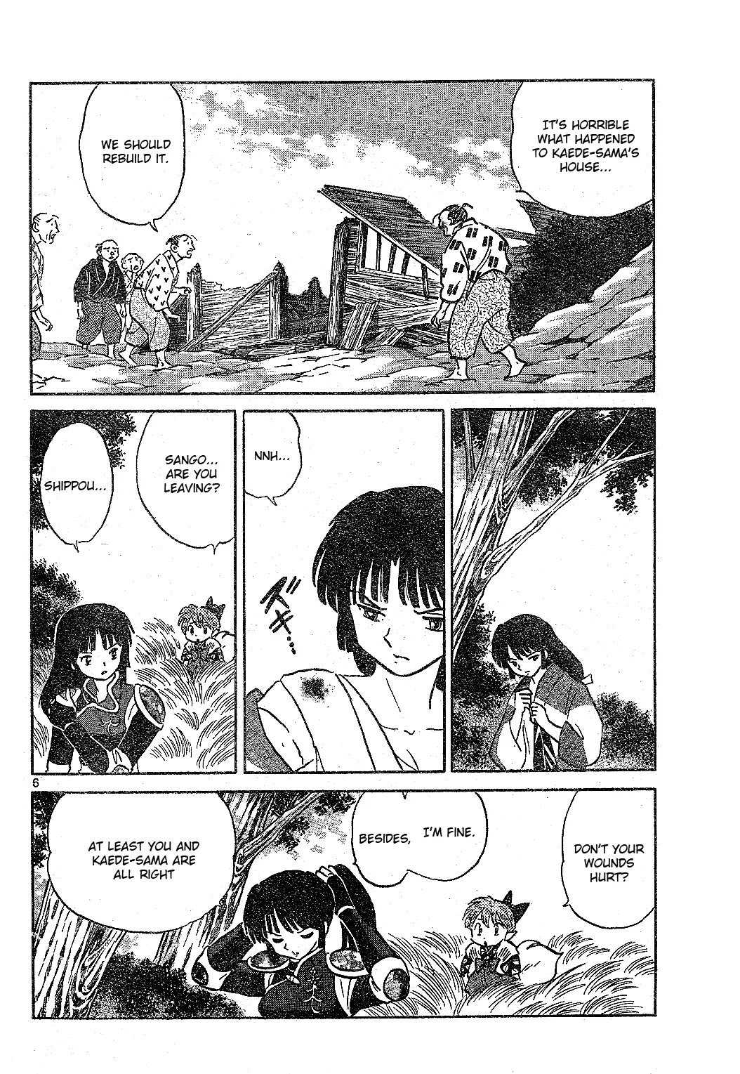 InuYasha Chapter 523 page 7 - Chapter 523: Sango's Wish