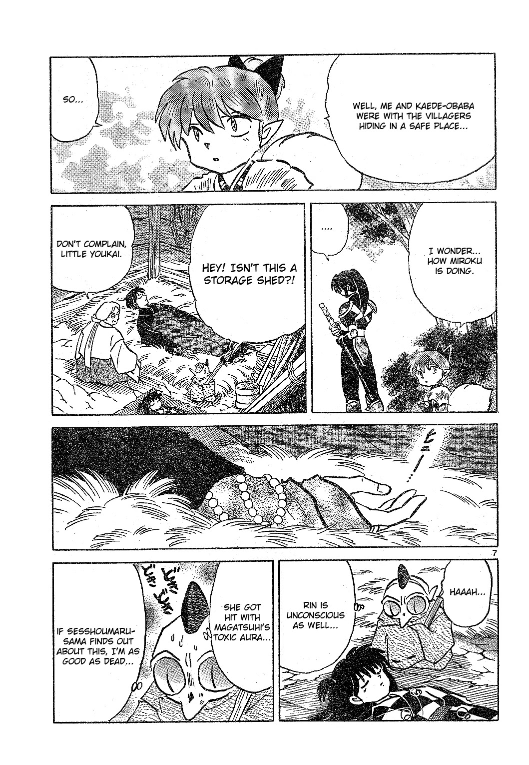 InuYasha Chapter 523 page 8 - Chapter 523: Sango's Wish