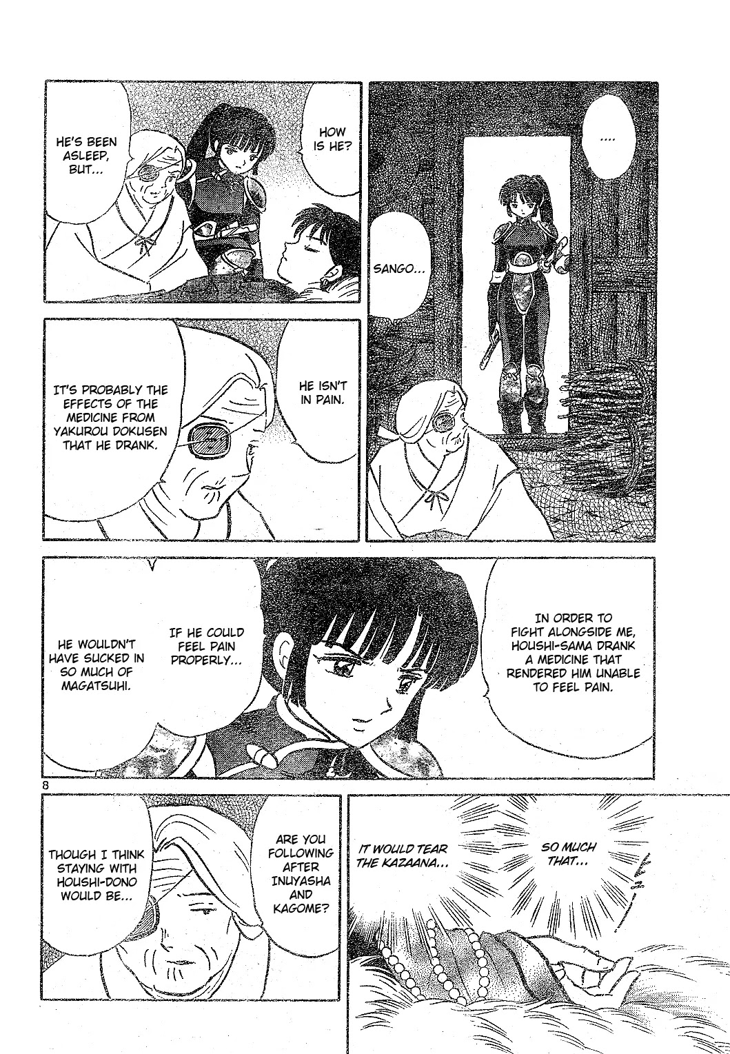 InuYasha Chapter 523 page 9 - Chapter 523: Sango's Wish