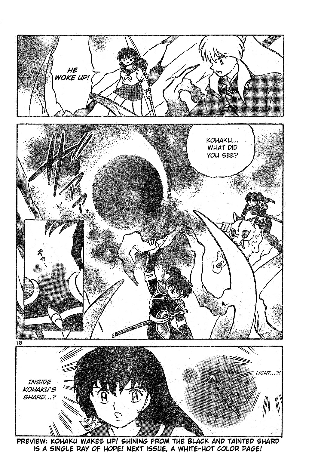 InuYasha Chapter 524 page 19 - Chapter 524: Awakening