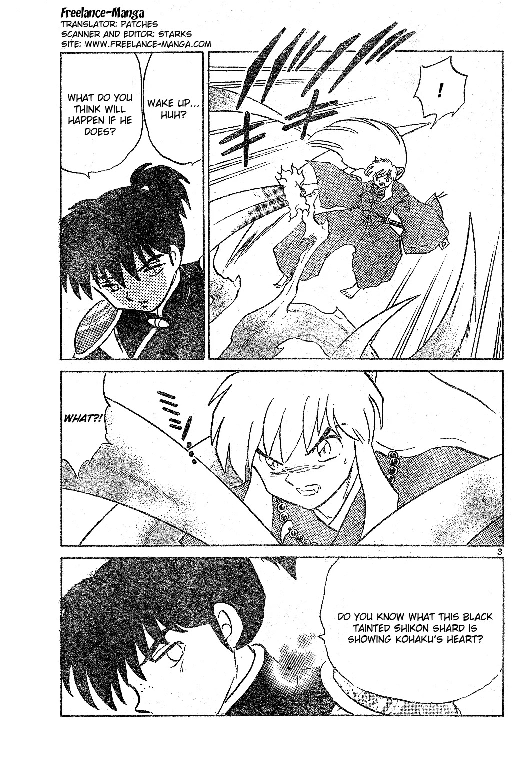 InuYasha Chapter 524 page 4 - Chapter 524: Awakening