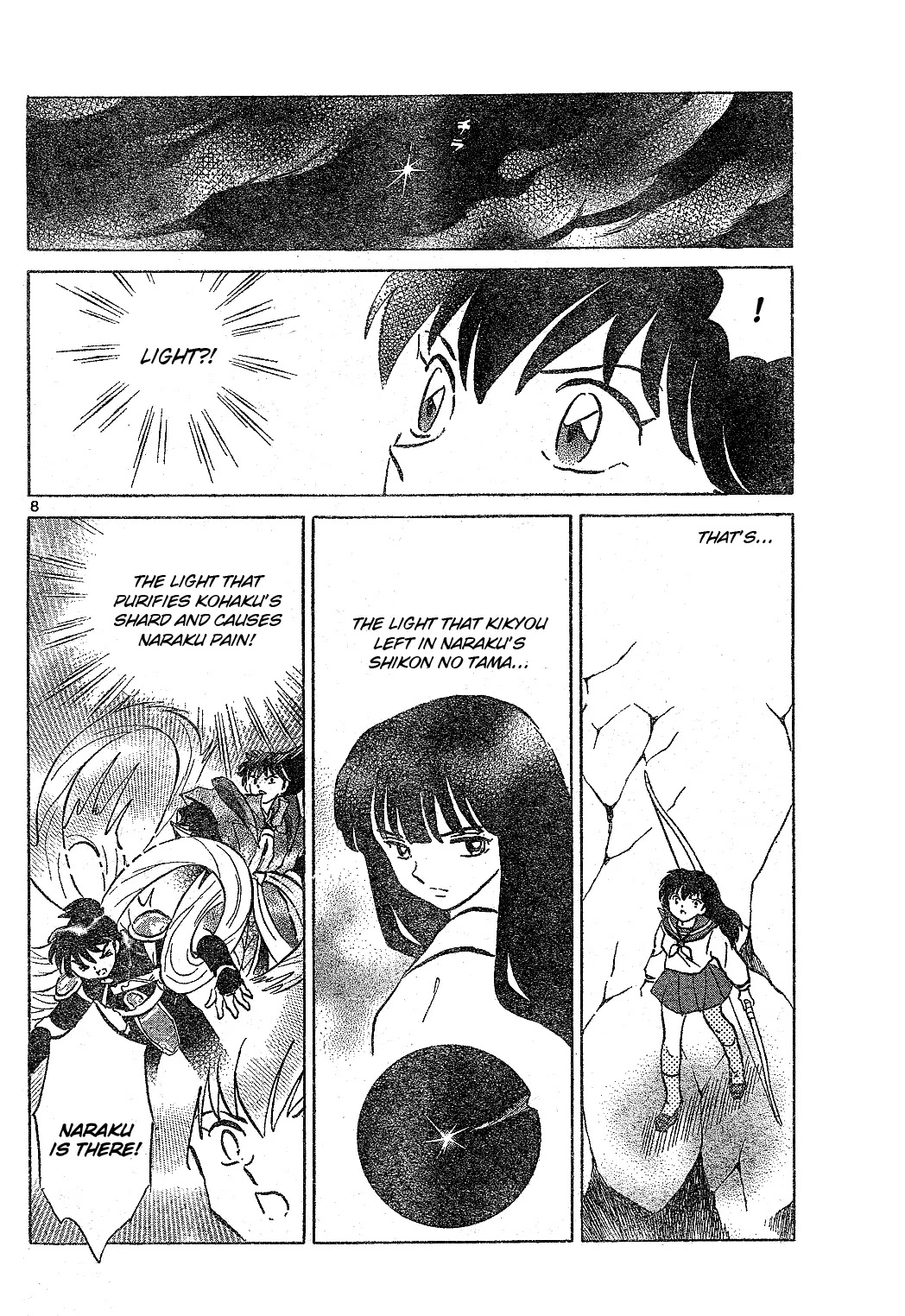 InuYasha Chapter 524 page 9 - Chapter 524: Awakening