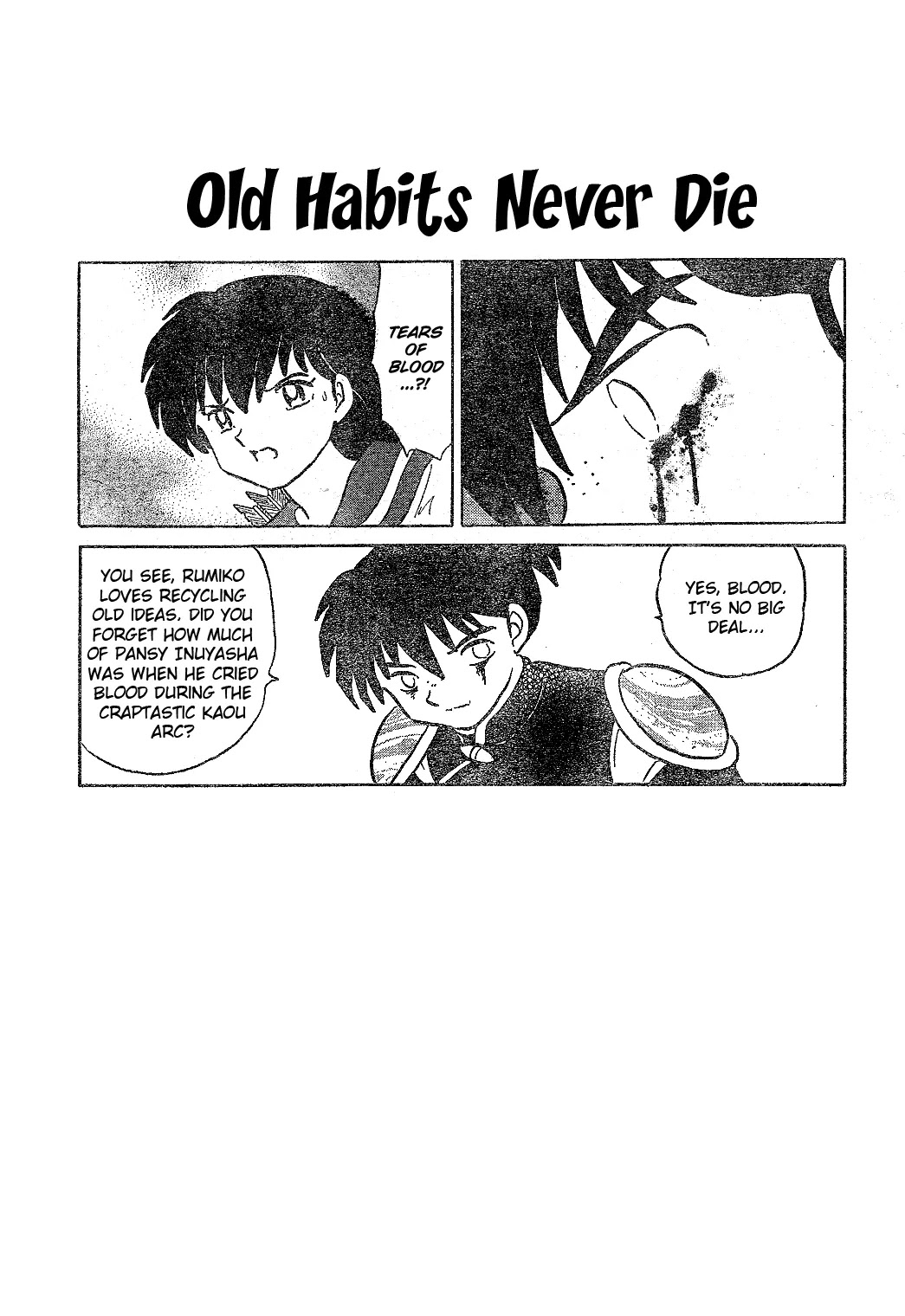 InuYasha Chapter 525 page 1 - Chapter 525: Release
