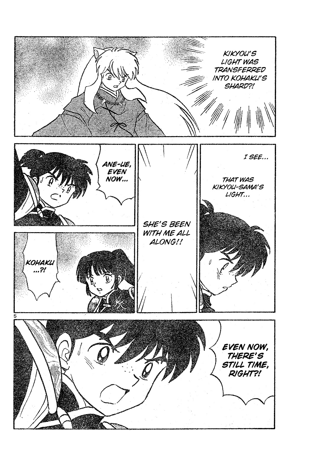 InuYasha Chapter 525 page 5 - Chapter 525: Release