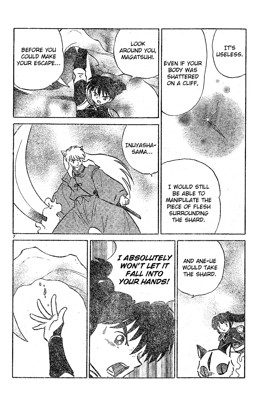 InuYasha Chapter 525 page 7 - Chapter 525: Release