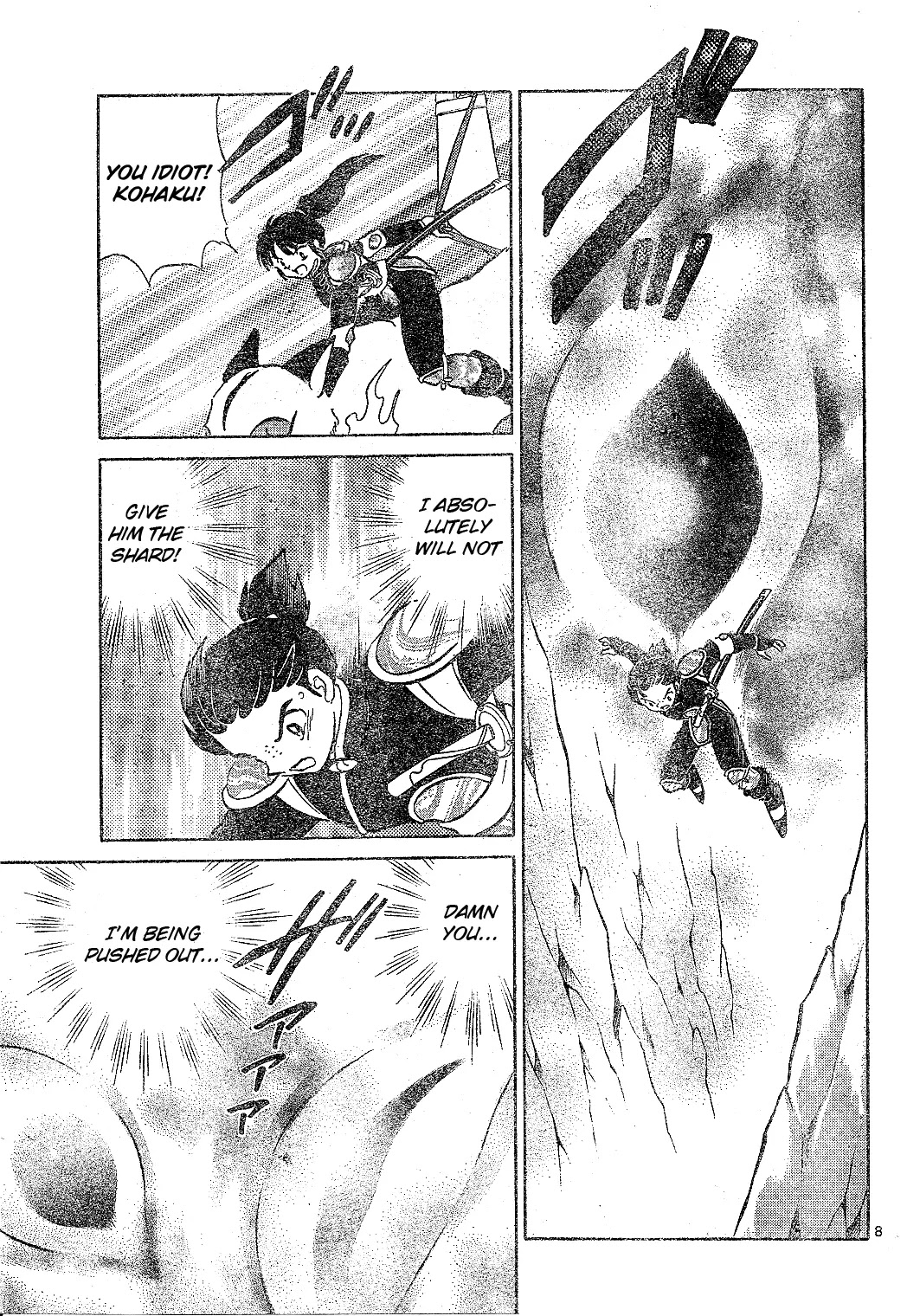 InuYasha Chapter 525 page 8 - Chapter 525: Release
