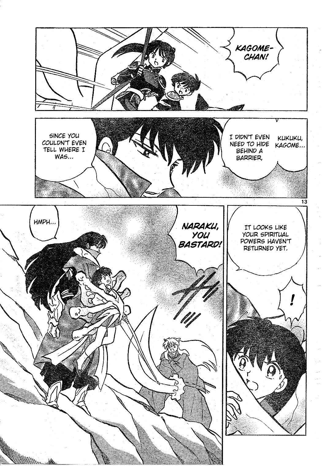 InuYasha Chapter 526 page 14 - Chapter 526: Unreturned Spiritual Power