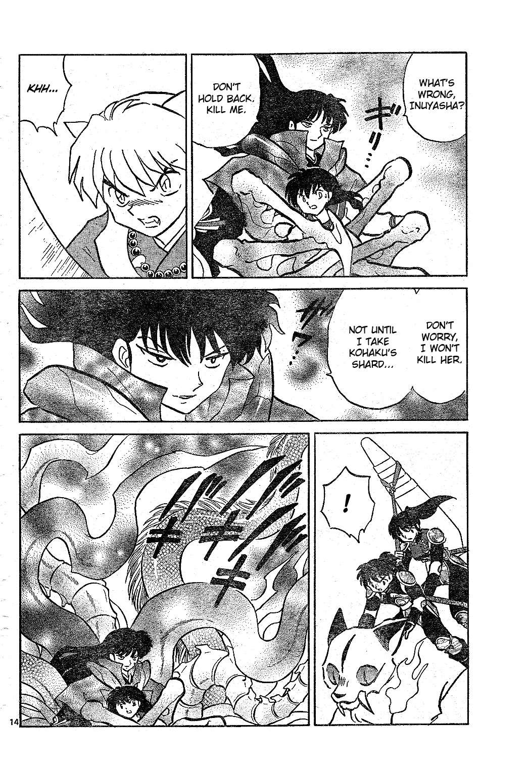 InuYasha Chapter 526 page 15 - Chapter 526: Unreturned Spiritual Power