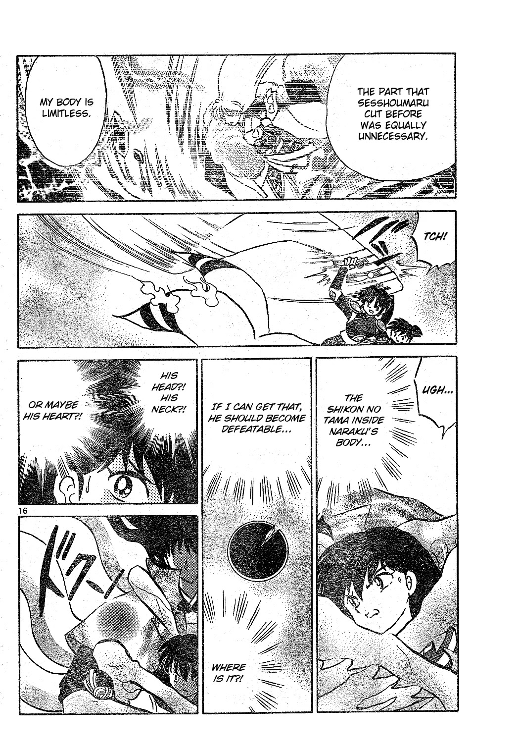 InuYasha Chapter 526 page 17 - Chapter 526: Unreturned Spiritual Power