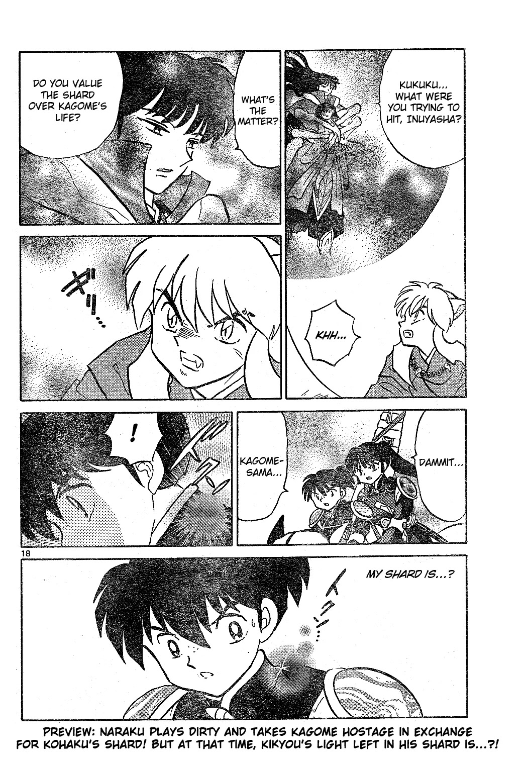 InuYasha Chapter 526 page 19 - Chapter 526: Unreturned Spiritual Power