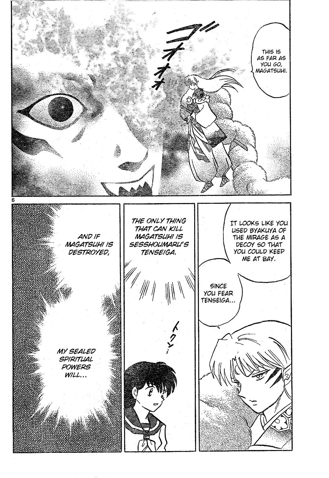 InuYasha Chapter 526 page 7 - Chapter 526: Unreturned Spiritual Power