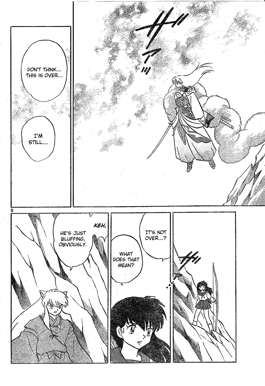 InuYasha Chapter 526 page 9 - Chapter 526: Unreturned Spiritual Power