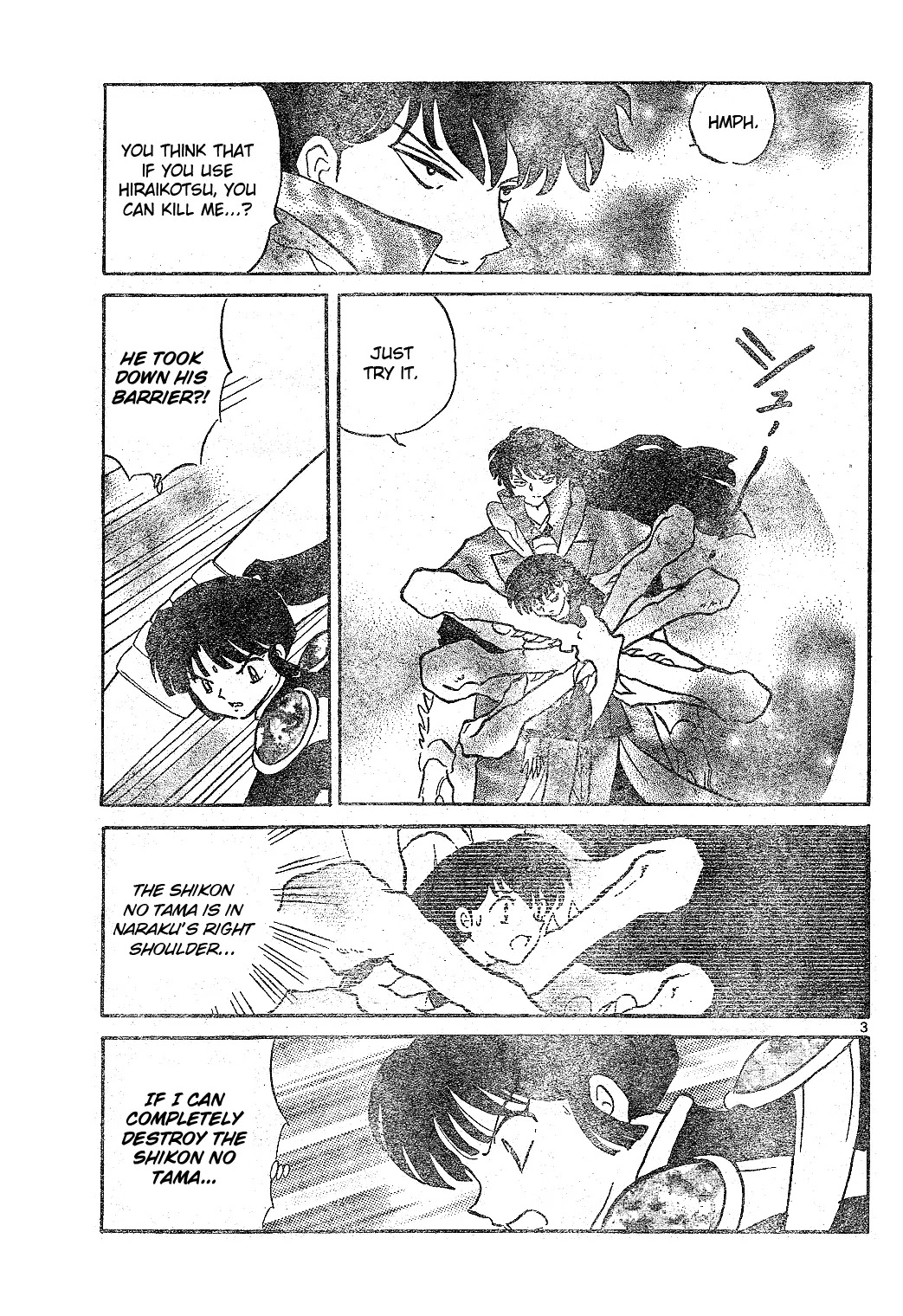 InuYasha Chapter 527 page 3 - Chapter 527: Lifeless