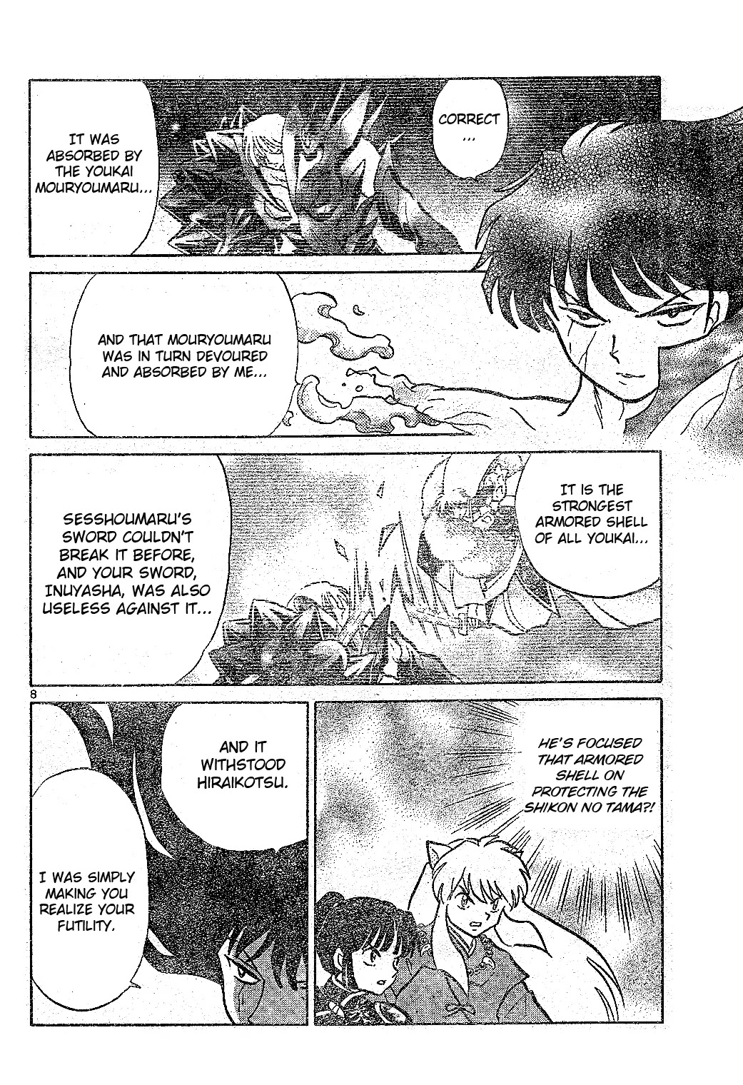 InuYasha Chapter 527 page 8 - Chapter 527: Lifeless