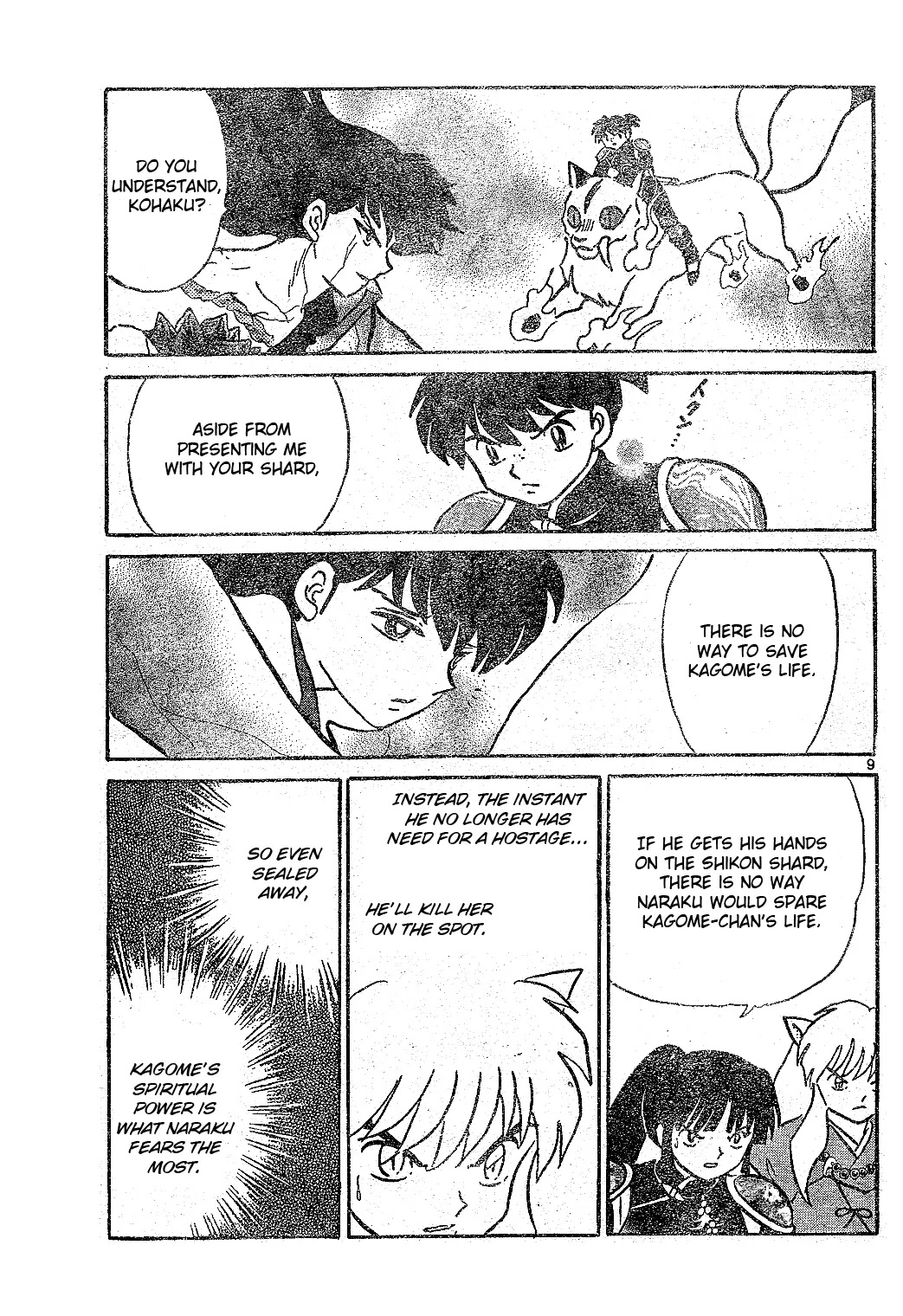 InuYasha Chapter 527 page 9 - Chapter 527: Lifeless