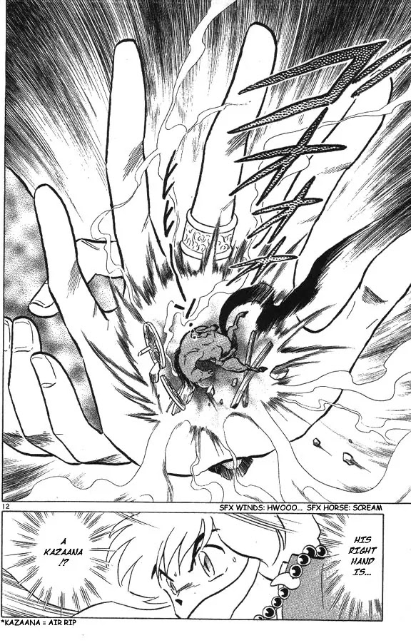 InuYasha Chapter 53 page 10 - Chapter 53: Air Rip