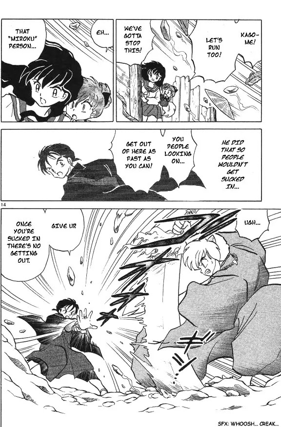 InuYasha Chapter 53 page 12 - Chapter 53: Air Rip
