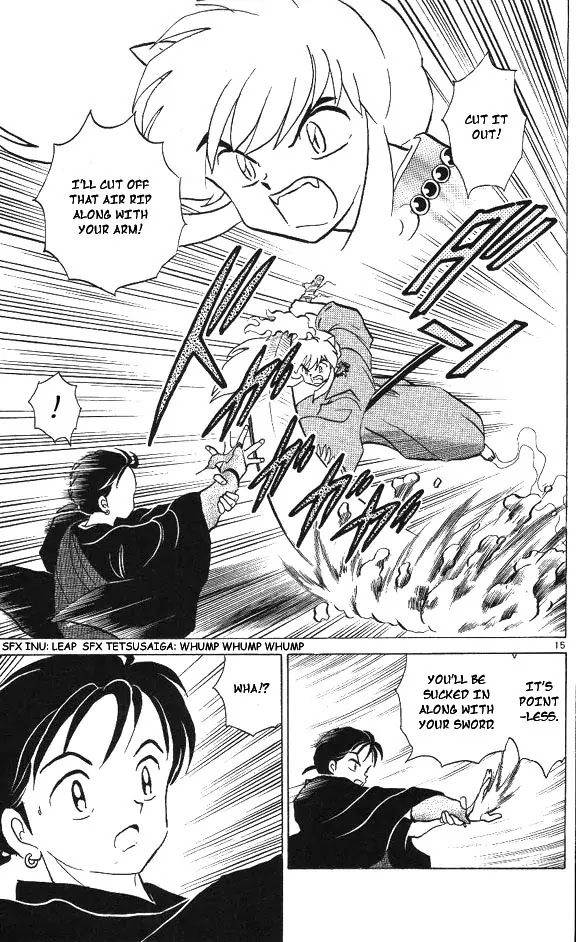 InuYasha Chapter 53 page 13 - Chapter 53: Air Rip