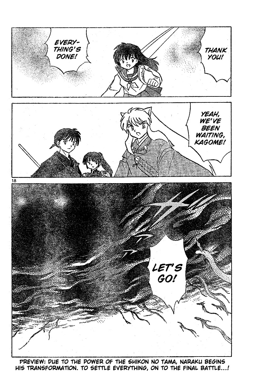 InuYasha Chapter 530 page 19 - Chapter 530: Graduation