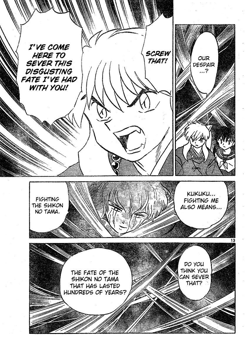 InuYasha Chapter 532 page 13 - Chapter 532: Inside Naraku's Body