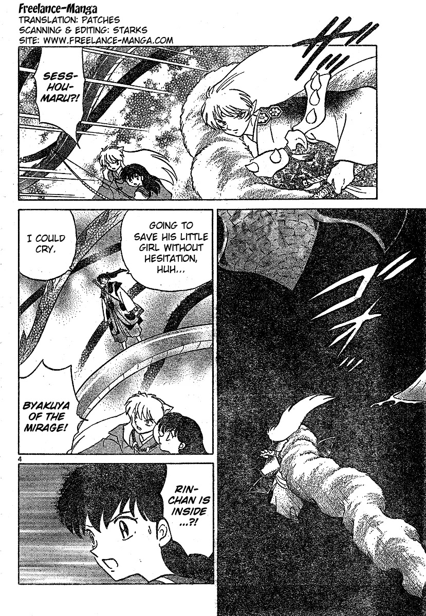 InuYasha Chapter 532 page 4 - Chapter 532: Inside Naraku's Body