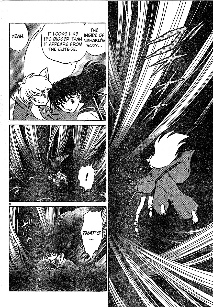 InuYasha Chapter 532 page 8 - Chapter 532: Inside Naraku's Body