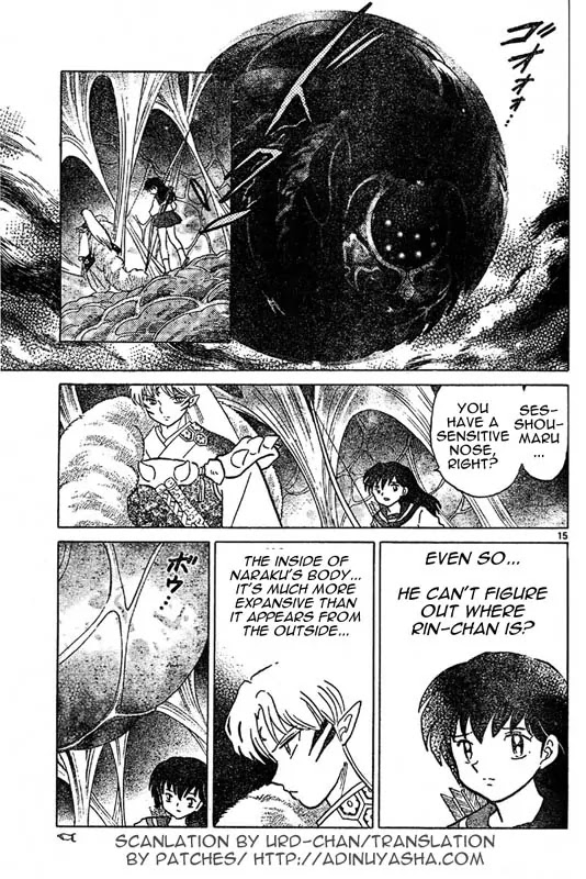 InuYasha Chapter 536 page 14 - Chapter 536: The Kazaana's Limit