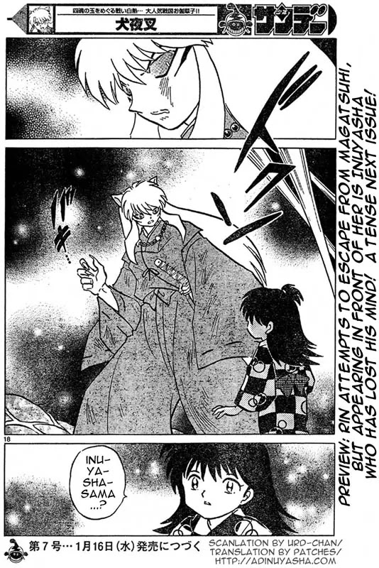 InuYasha Chapter 536 page 17 - Chapter 536: The Kazaana's Limit