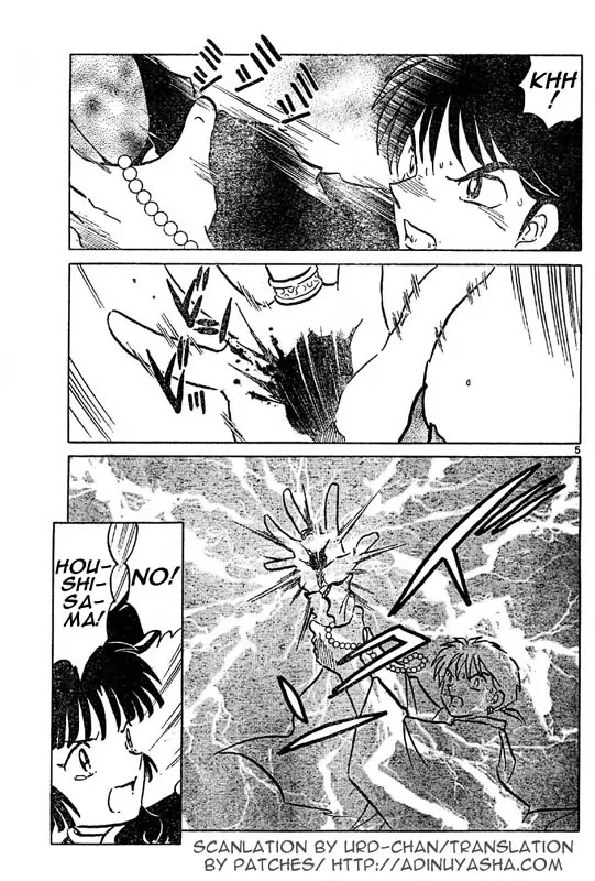 InuYasha Chapter 536 page 4 - Chapter 536: The Kazaana's Limit