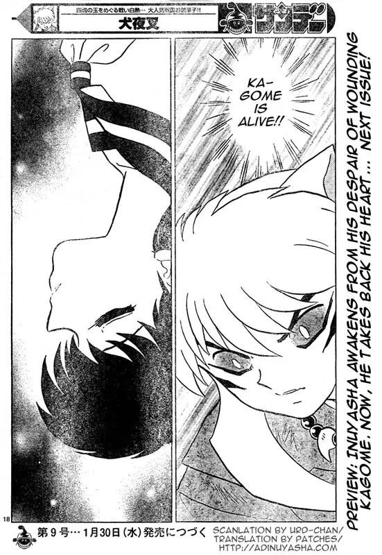 InuYasha Chapter 538 page 18 - Chapter 538: Scent of Kagome's Blood