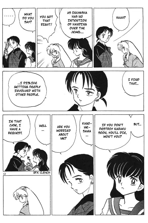 InuYasha Chapter 54 page 12 - Chapter 54: The Cursed Hand