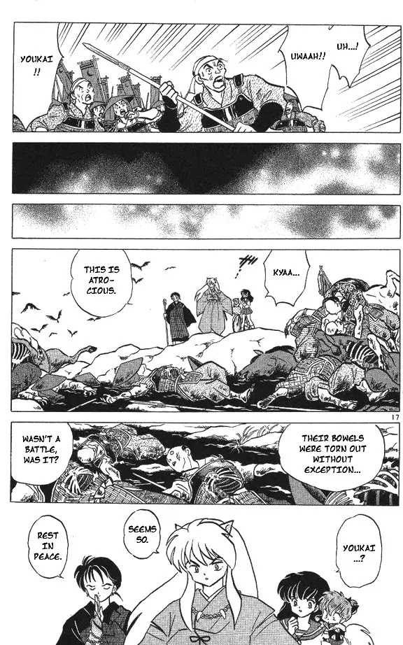 InuYasha Chapter 54 page 17 - Chapter 54: The Cursed Hand