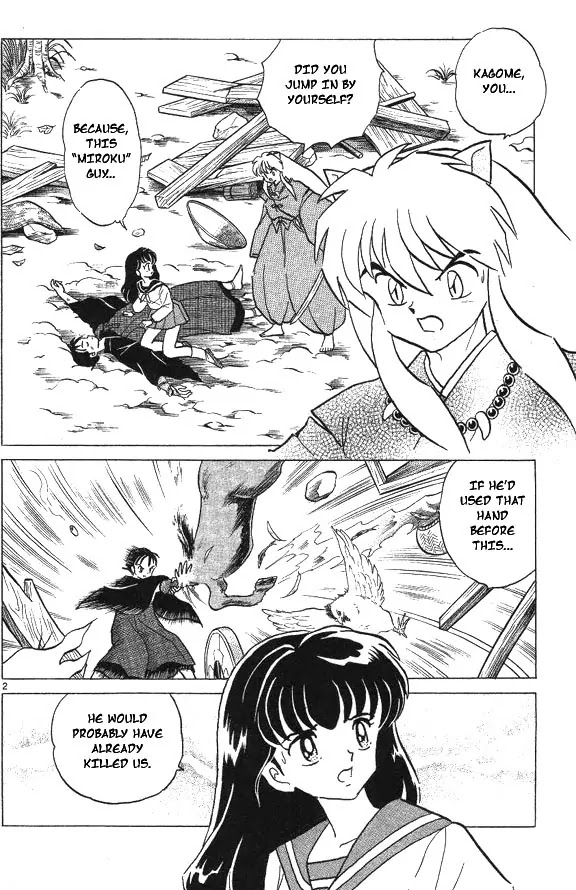 InuYasha Chapter 54 page 2 - Chapter 54: The Cursed Hand