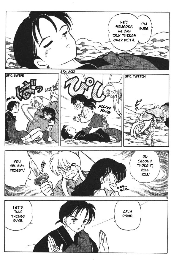 InuYasha Chapter 54 page 3 - Chapter 54: The Cursed Hand