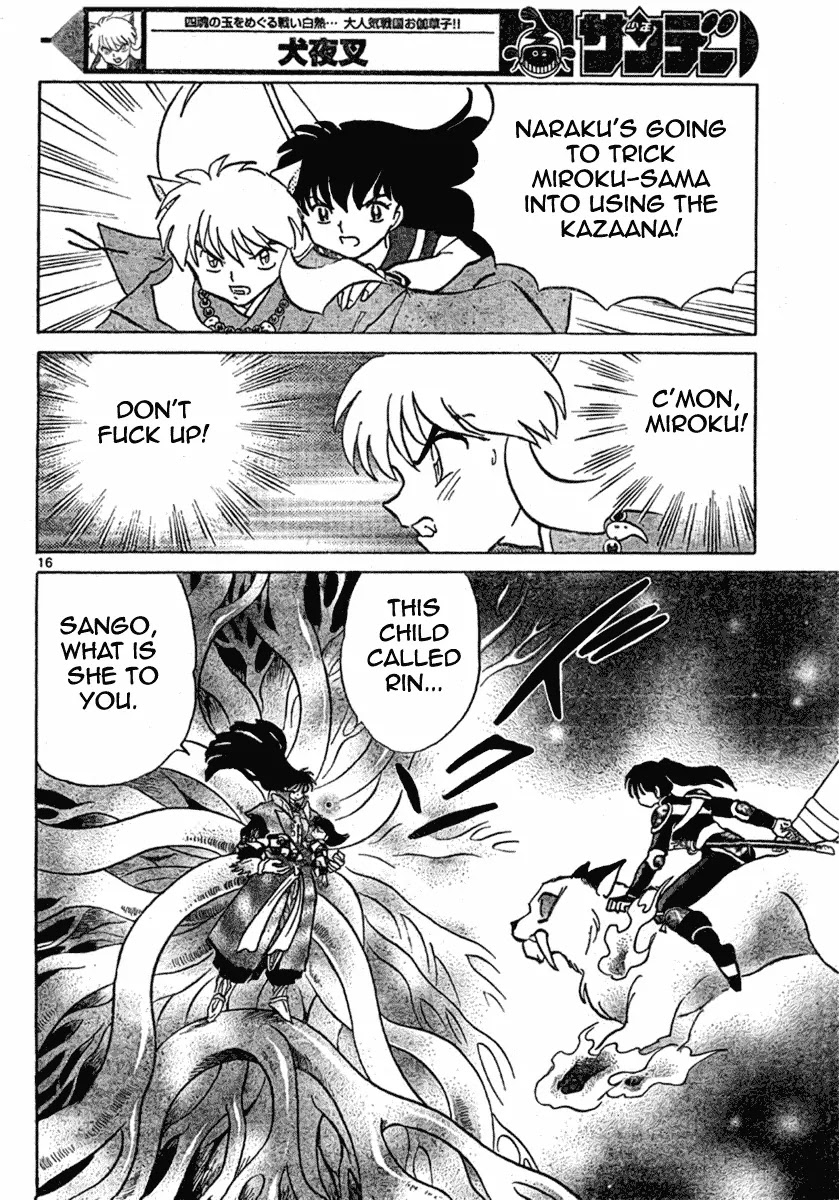 InuYasha Chapter 541 page 16 - Chapter 541: Trap of Light