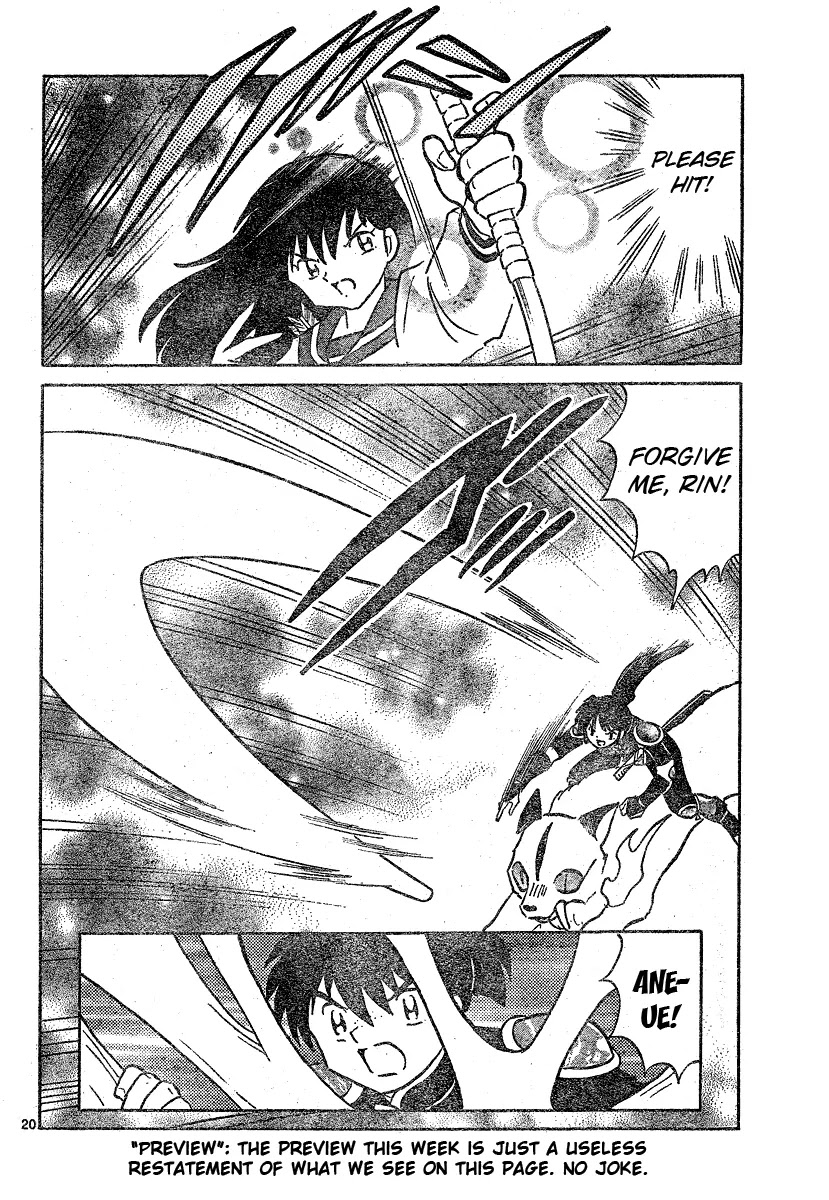InuYasha Chapter 542 page 21 - Chapter 542: Swallowed Light
