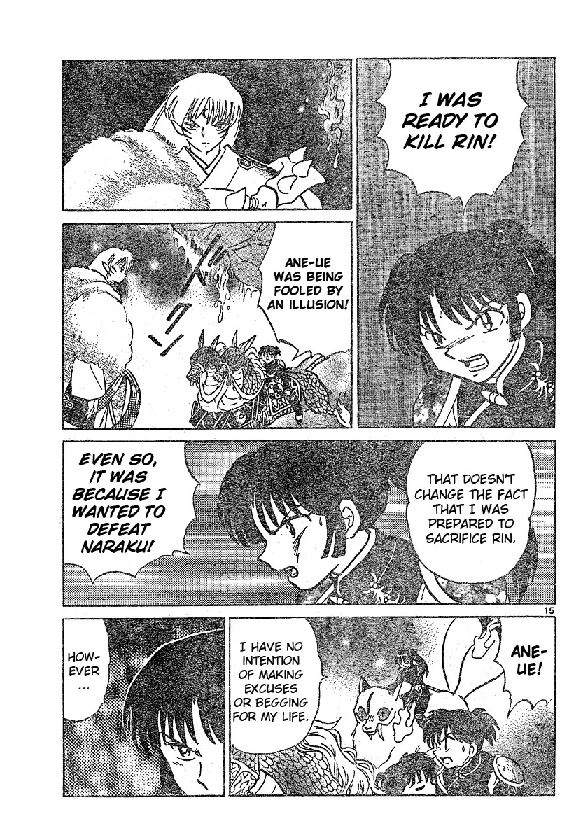 InuYasha Chapter 543 page 16 - Chapter 543: Vanished Arrow