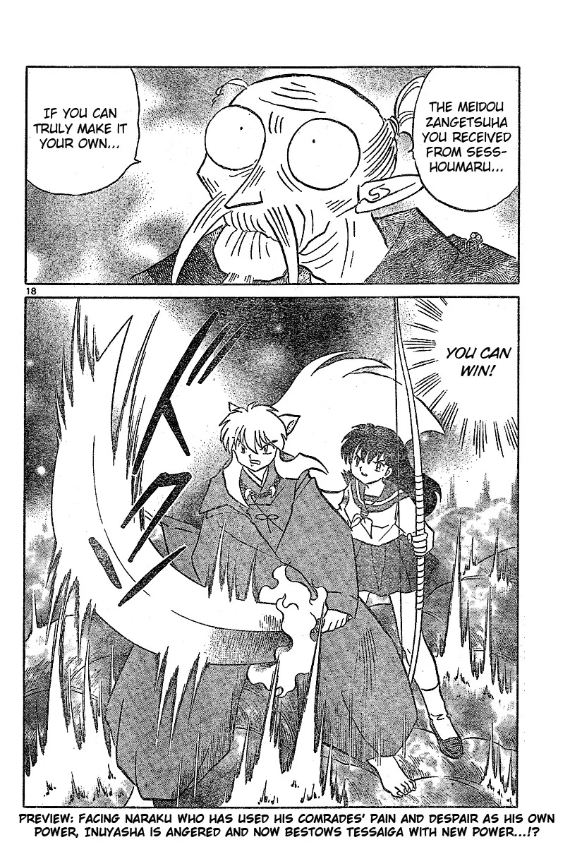 InuYasha Chapter 545 page 19 - Chapter 545: Despair