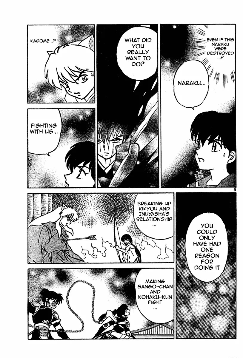 InuYasha Chapter 546 page 9 - Chapter 546: Naraku's Wish