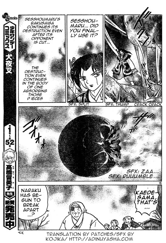InuYasha Chapter 547 page 14 - Chapter 547: Cutting Meidou