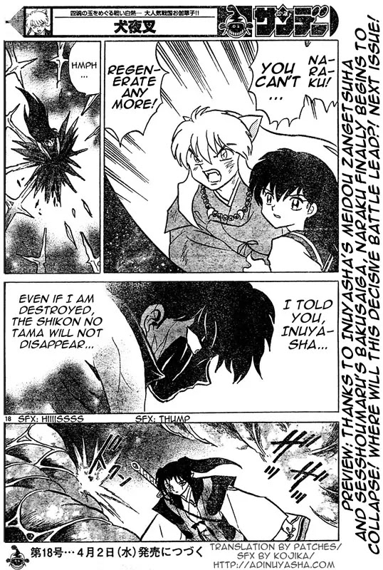 InuYasha Chapter 547 page 17 - Chapter 547: Cutting Meidou