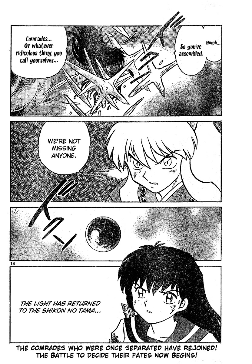 InuYasha Chapter 549 page 18 - Chapter 549: Gathering
