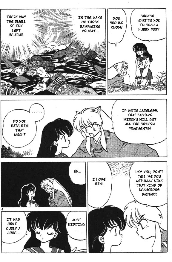 InuYasha Chapter 55 page 4 - Chapter 55: Pocket Oni