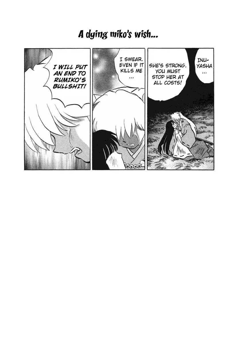 InuYasha Chapter 550 page 1 - Chapter 550: Collapse