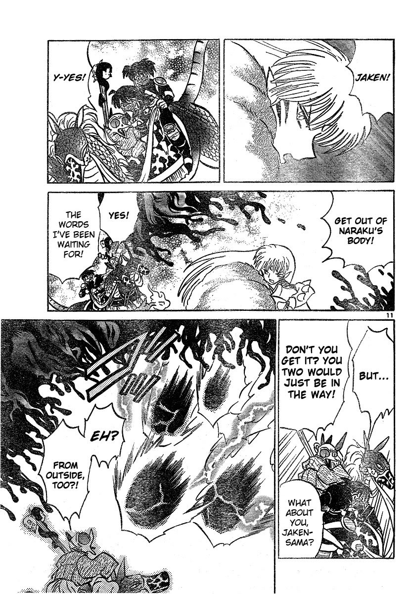 InuYasha Chapter 550 page 11 - Chapter 550: Collapse