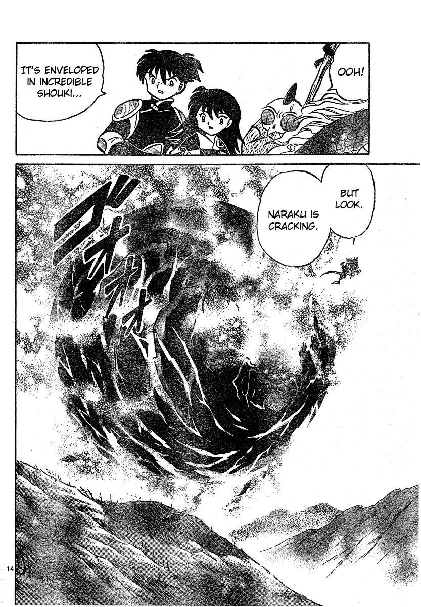 InuYasha Chapter 550 page 14 - Chapter 550: Collapse