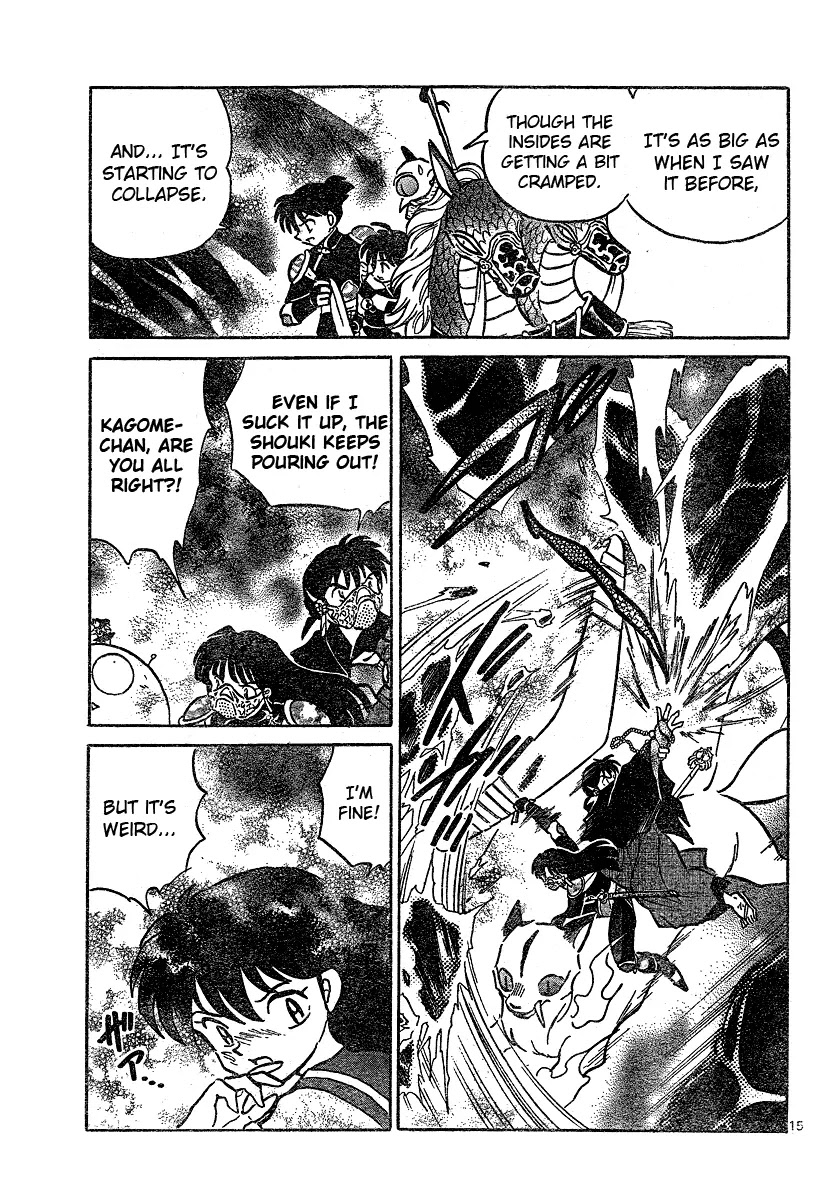 InuYasha Chapter 550 page 15 - Chapter 550: Collapse