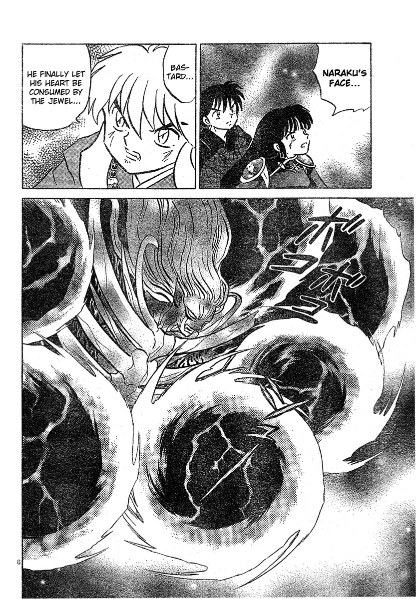 InuYasha Chapter 550 page 6 - Chapter 550: Collapse