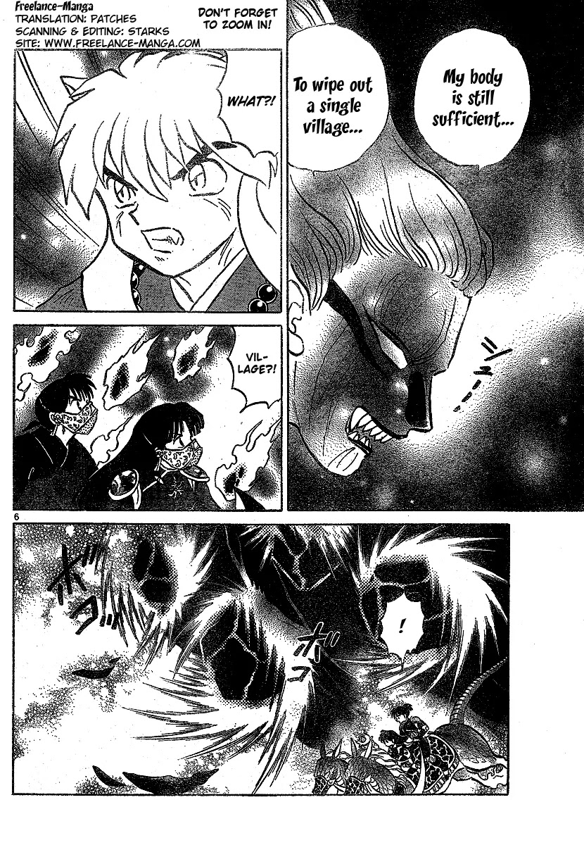 InuYasha Chapter 551 page 7 - Chapter 551: Fall